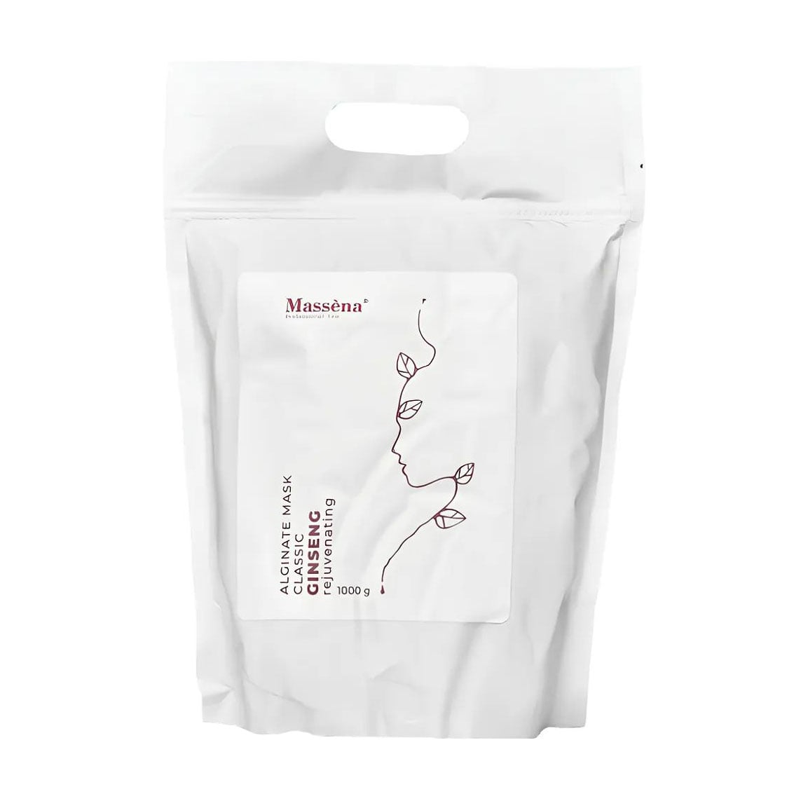 Омолоджувальна альгінатна маска для обличчя Massena Alginate Mask Classic Ginseng, 1 кг